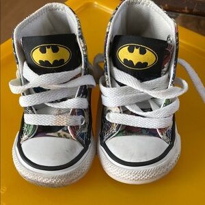 DC Batman 80 years Converse Kids High-Top Sneakers